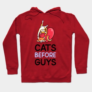 cats before guys Hoodie